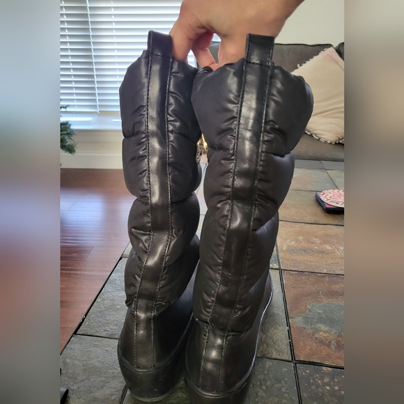 Tory Burch Vintage puffy quilted snow boots - Picture 3 of 10